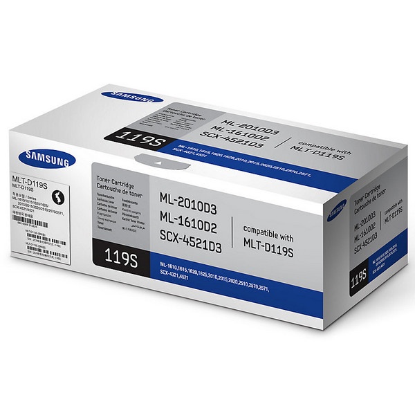 [삼성전자] 정품토너 MLT-D119S 검정 (ML-1610/2K)