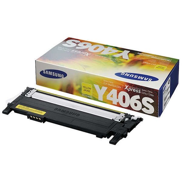 [삼성전자] 정품토너 CLT-Y406S 노랑 (CLP-360/1K)