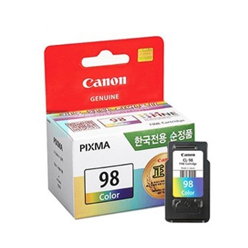 [Canon] 정품잉크 CL-98 컬러3색 (E500/21ml) 캐논잉크