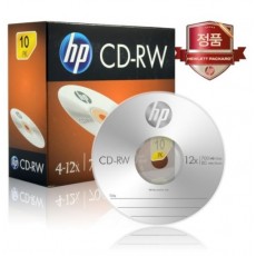 [HP] CD-RW, 12배속, 700MB [경질슬림/1P-10매]