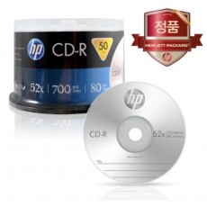 [HP] CD-R, 52배속, 700MB [케익/50매]